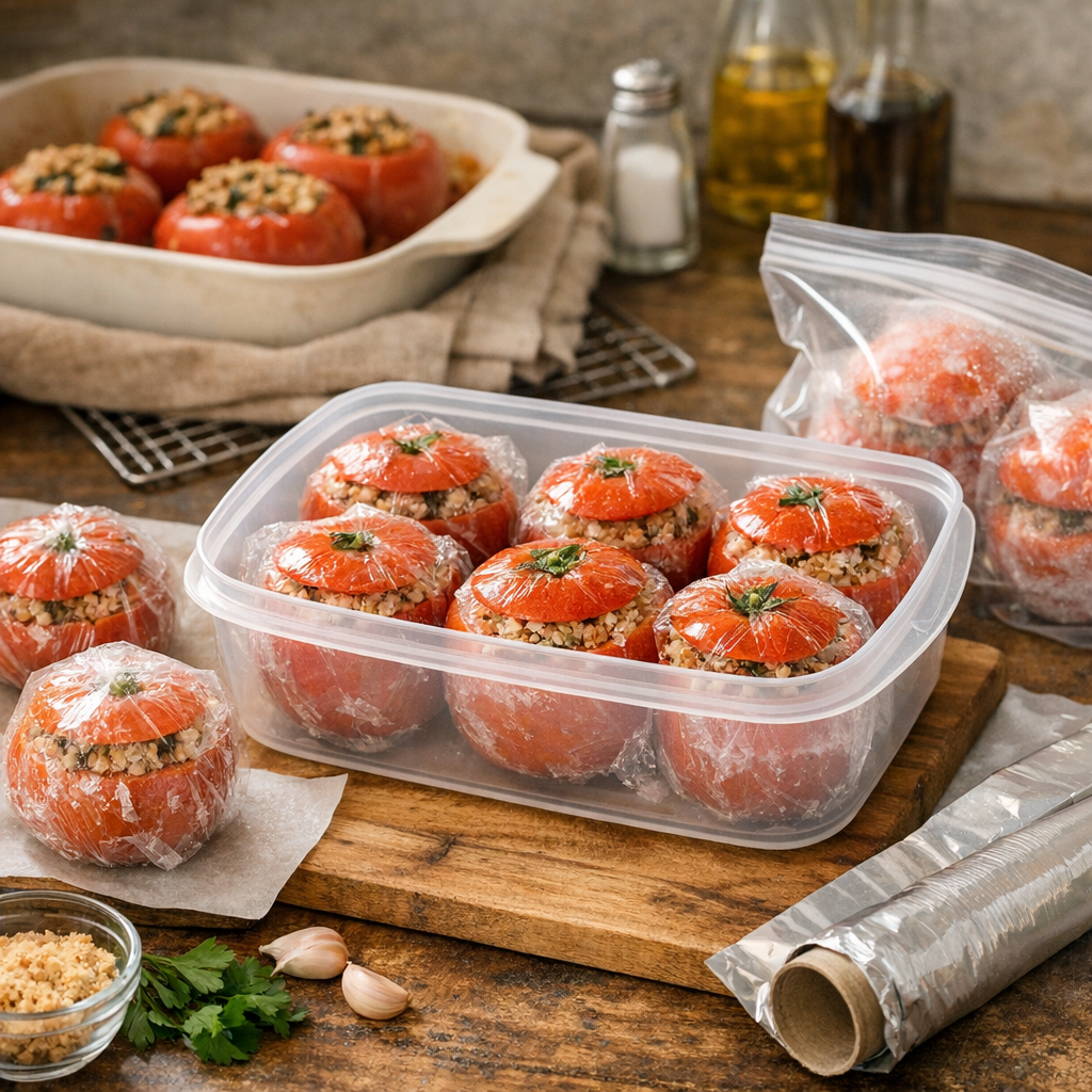 Comment congeler les tomates farcies&nbsp; ?