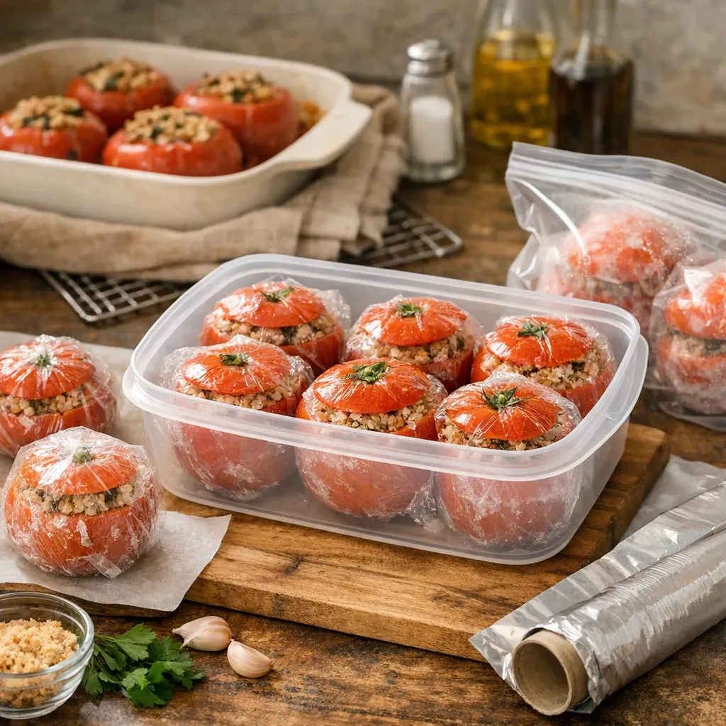 Comment congeler les tomates farcies ?