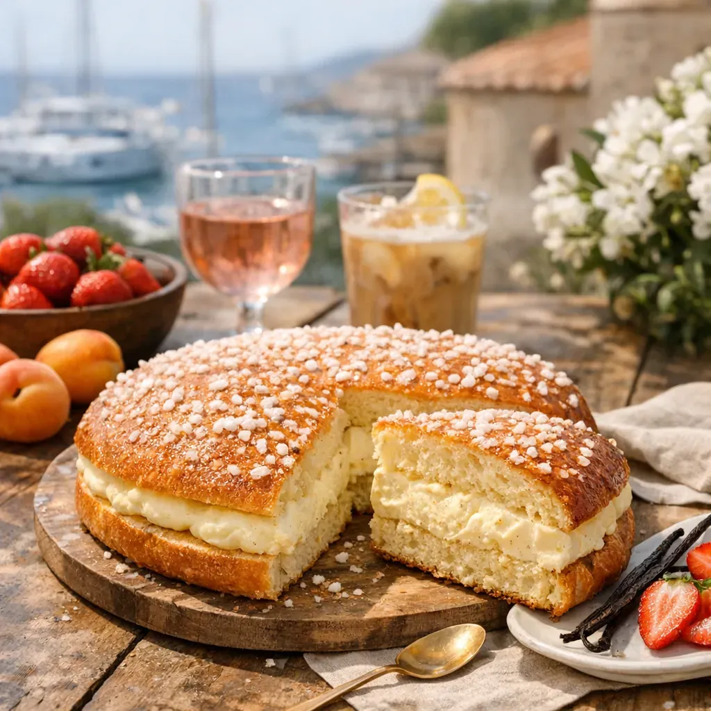 Reconnaître une bonne tarte tropézienne&nbsp;: texture, saison et accords