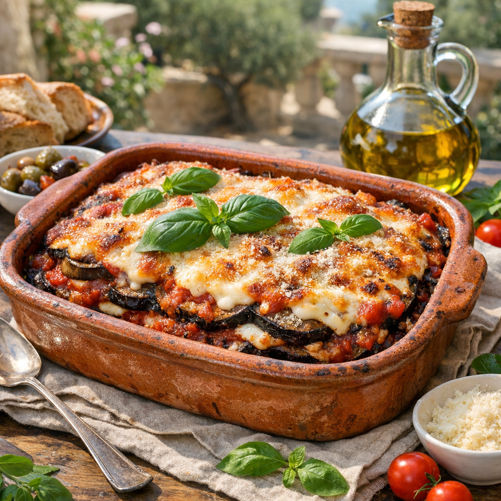 Comment réussir la véritable recette des aubergines à la Parmigiana
