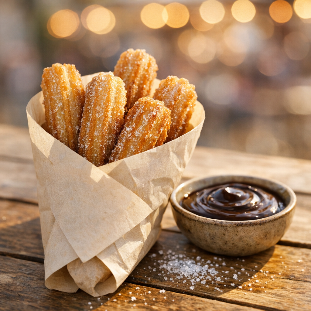 La véritable recette des churros de fête foraine : sans œuf