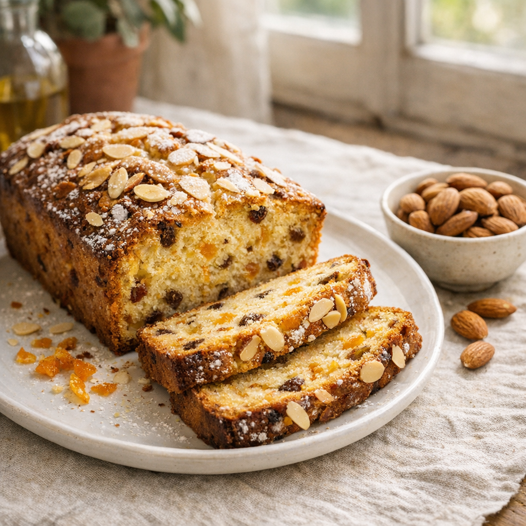 La véritable Recette du Pain de Gênes : Biscuit aux amandes moelleux