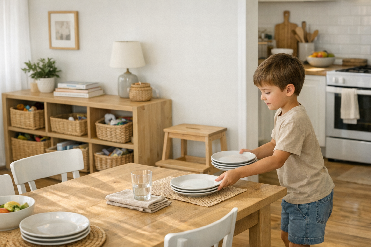 Vie de famille: l'esprit Montessori au quotidien