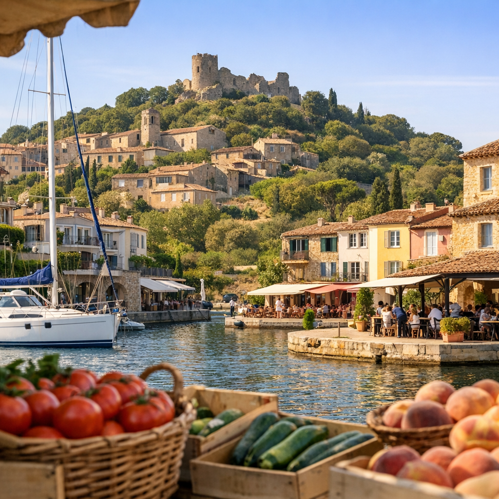 Comment comprendre la ville de Grimaud avant de la visiter